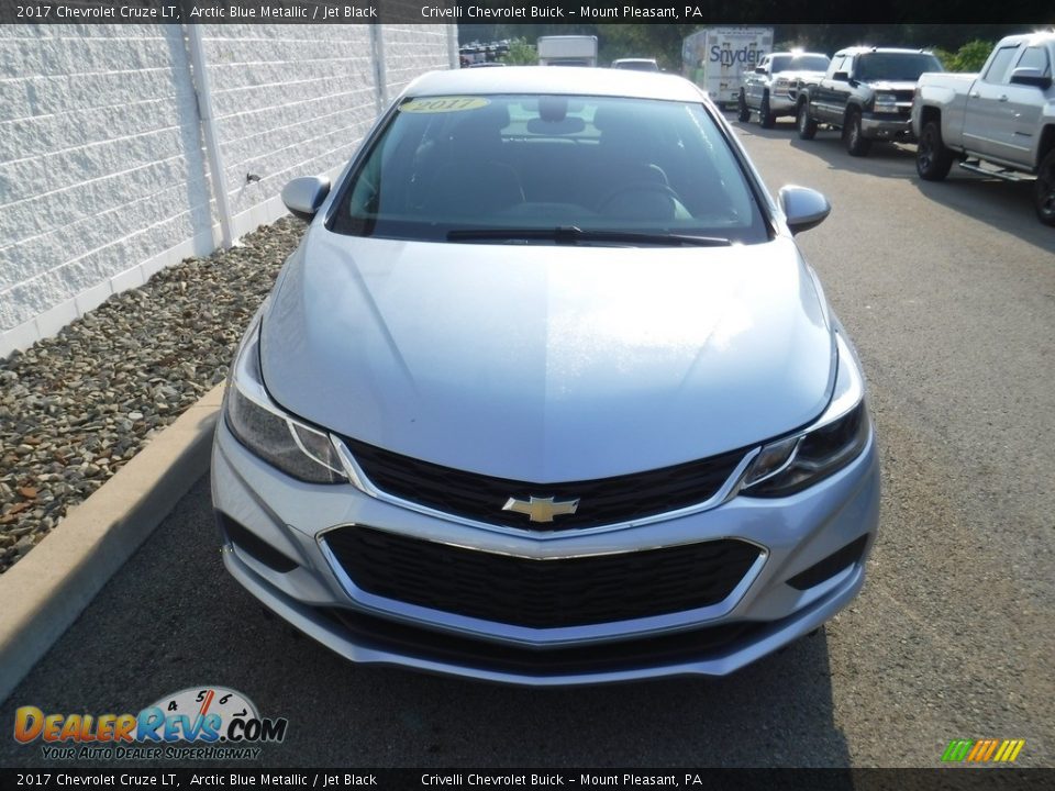 2017 Chevrolet Cruze LT Arctic Blue Metallic / Jet Black Photo #4