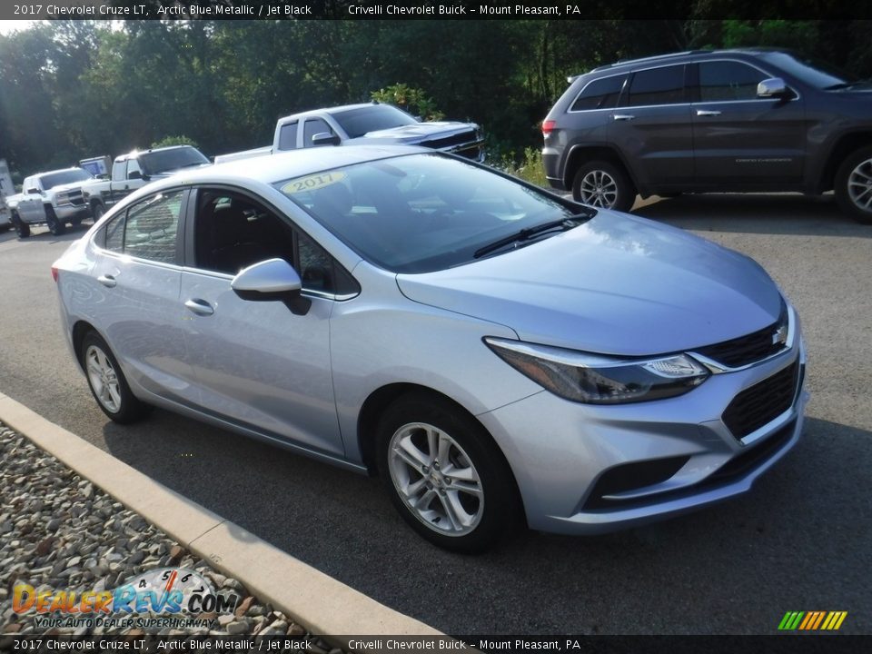 2017 Chevrolet Cruze LT Arctic Blue Metallic / Jet Black Photo #5