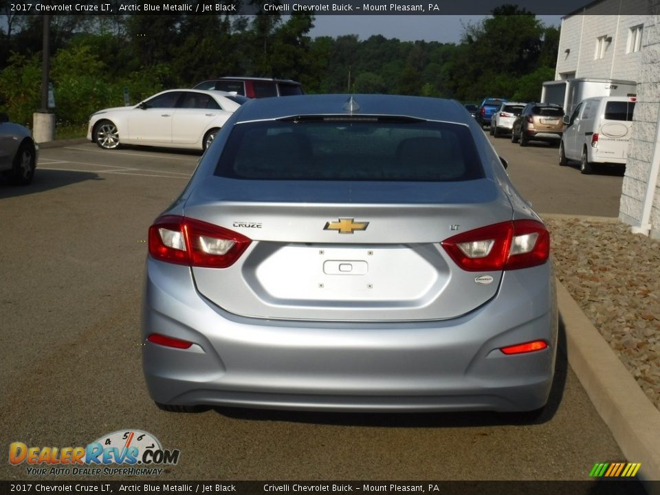 2017 Chevrolet Cruze LT Arctic Blue Metallic / Jet Black Photo #7