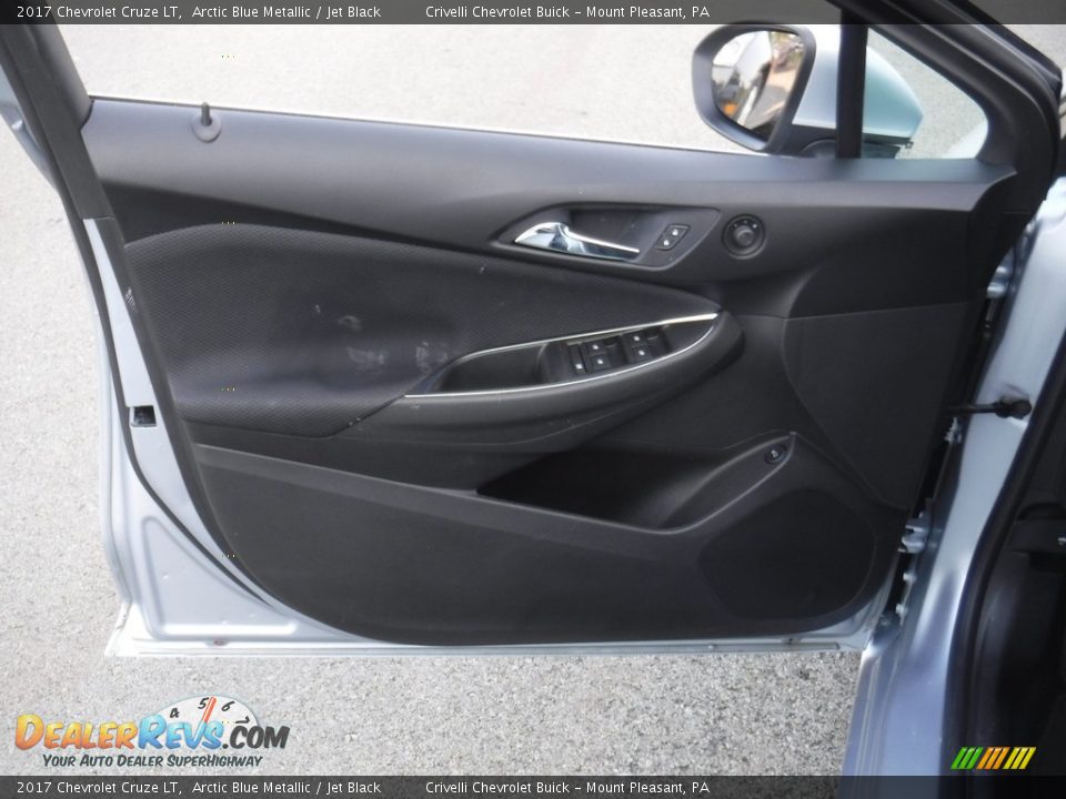 2017 Chevrolet Cruze LT Arctic Blue Metallic / Jet Black Photo #11