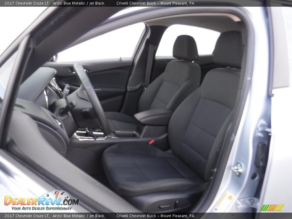2017 Chevrolet Cruze LT Arctic Blue Metallic / Jet Black Photo #13