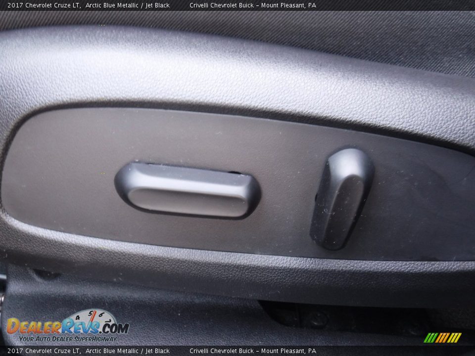 2017 Chevrolet Cruze LT Arctic Blue Metallic / Jet Black Photo #14
