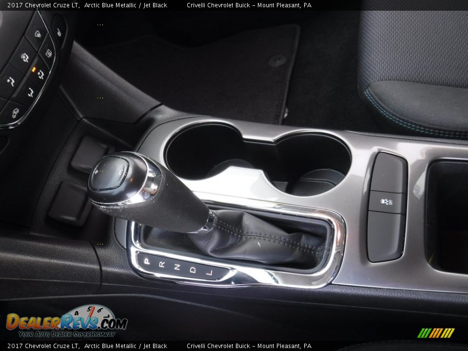 2017 Chevrolet Cruze LT Arctic Blue Metallic / Jet Black Photo #15