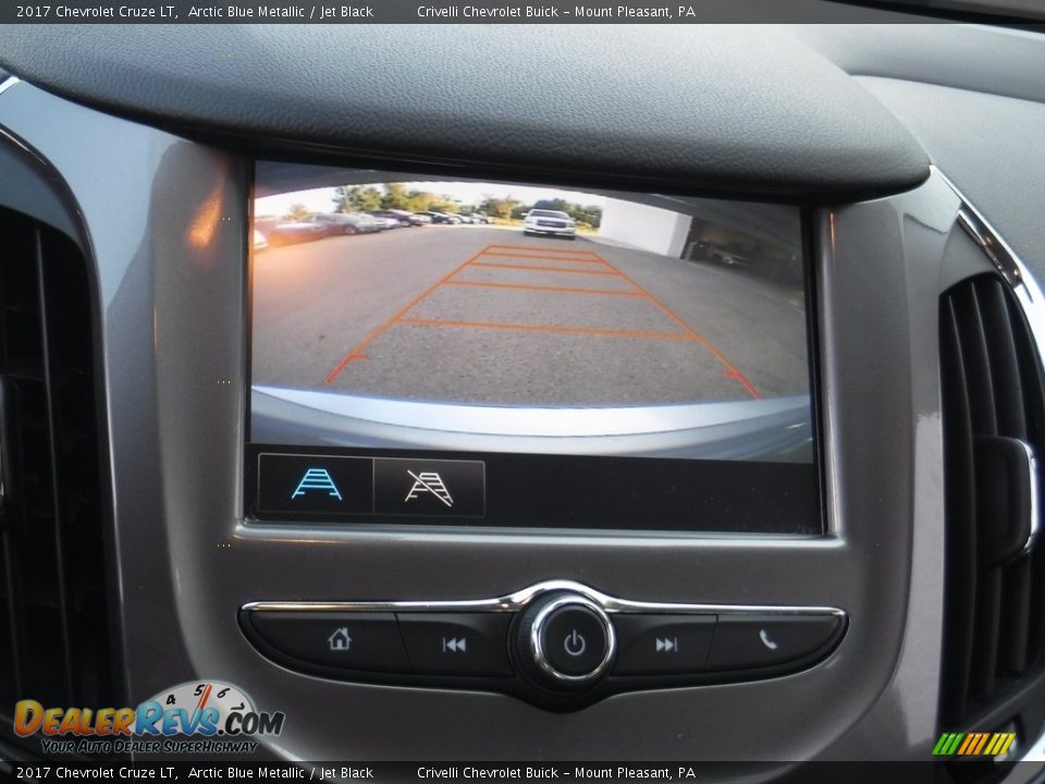 2017 Chevrolet Cruze LT Arctic Blue Metallic / Jet Black Photo #17