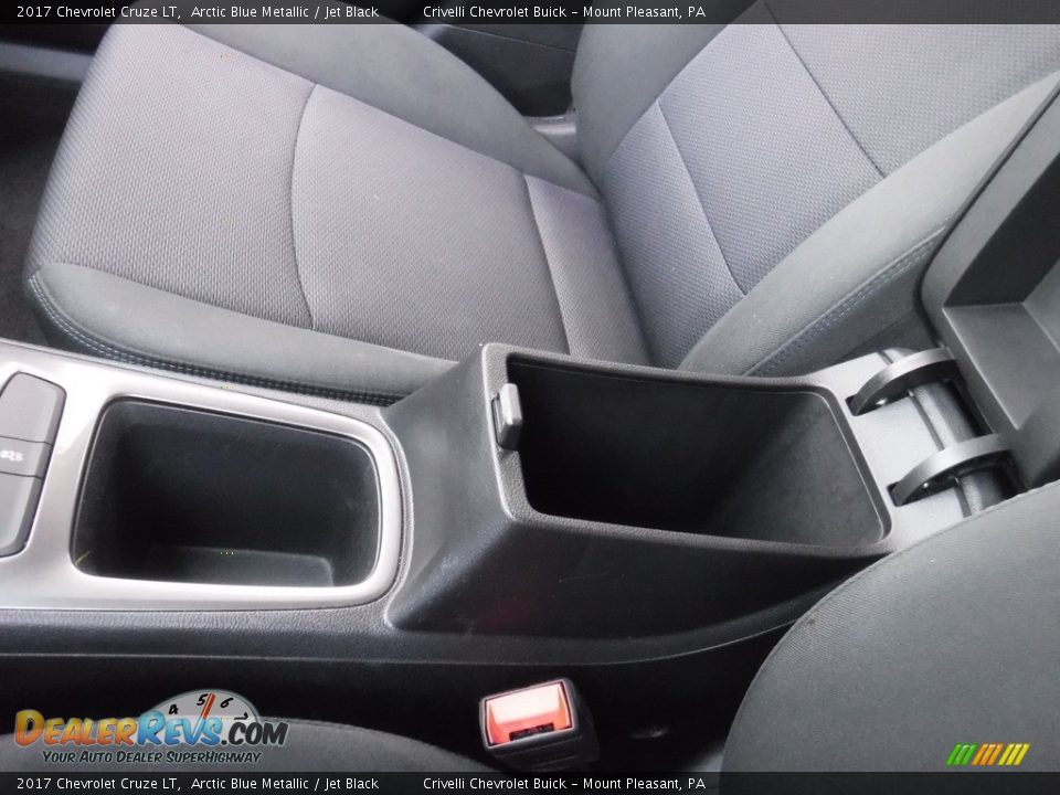 2017 Chevrolet Cruze LT Arctic Blue Metallic / Jet Black Photo #22