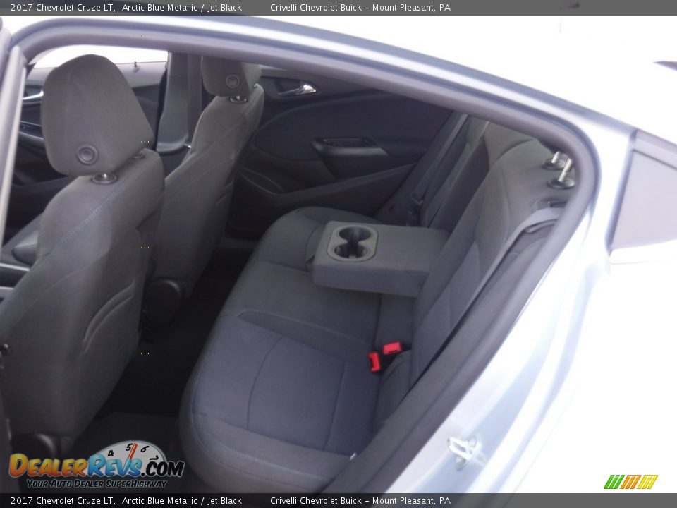 2017 Chevrolet Cruze LT Arctic Blue Metallic / Jet Black Photo #24