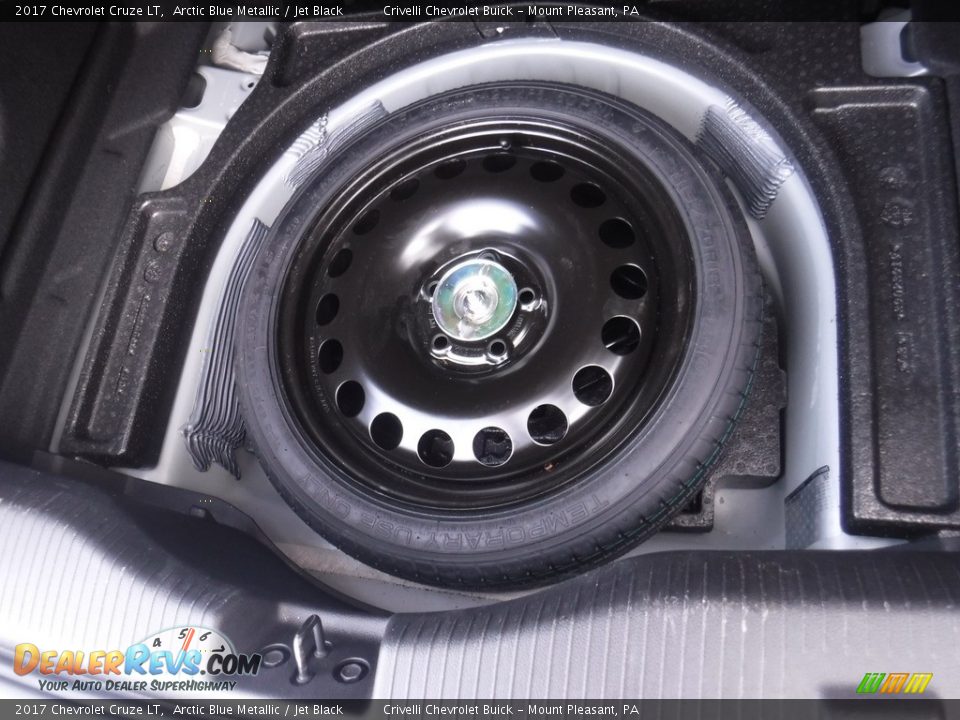 2017 Chevrolet Cruze LT Arctic Blue Metallic / Jet Black Photo #27