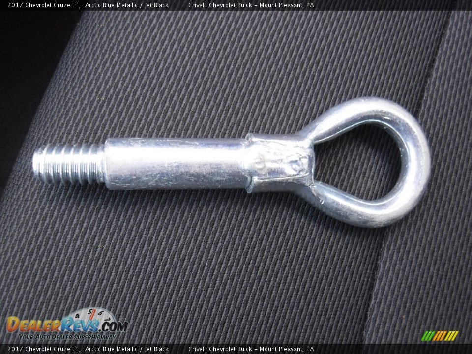 2017 Chevrolet Cruze LT Arctic Blue Metallic / Jet Black Photo #29