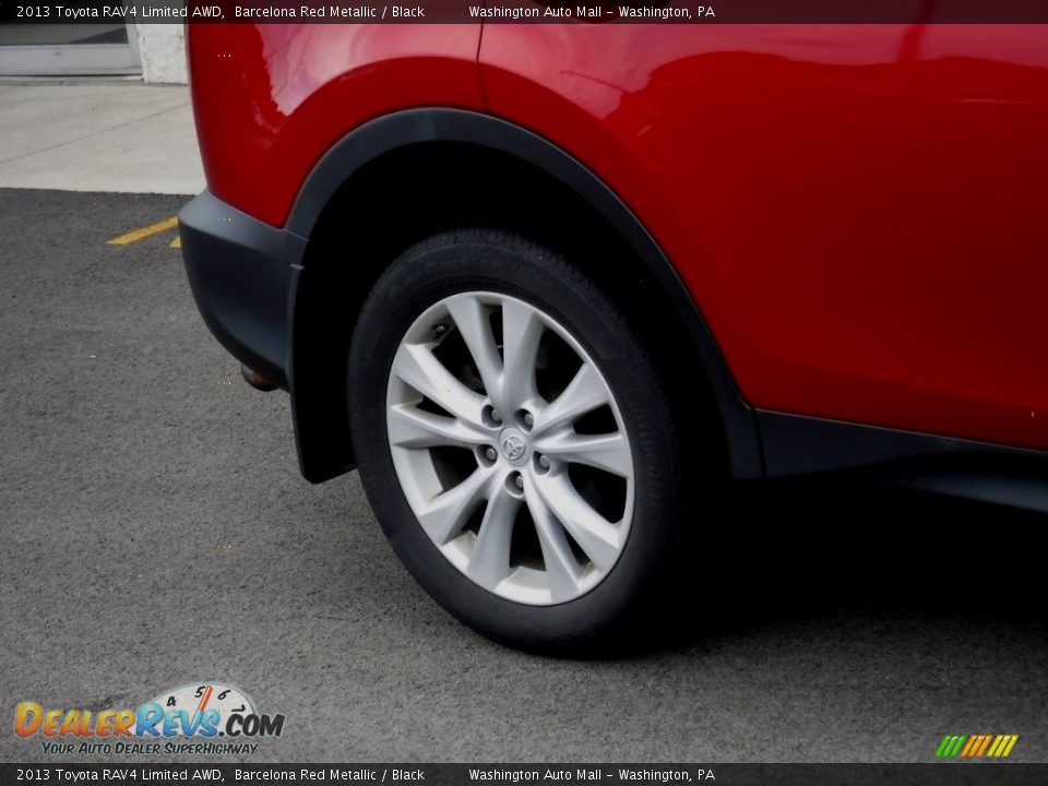 2013 Toyota RAV4 Limited AWD Barcelona Red Metallic / Black Photo #3