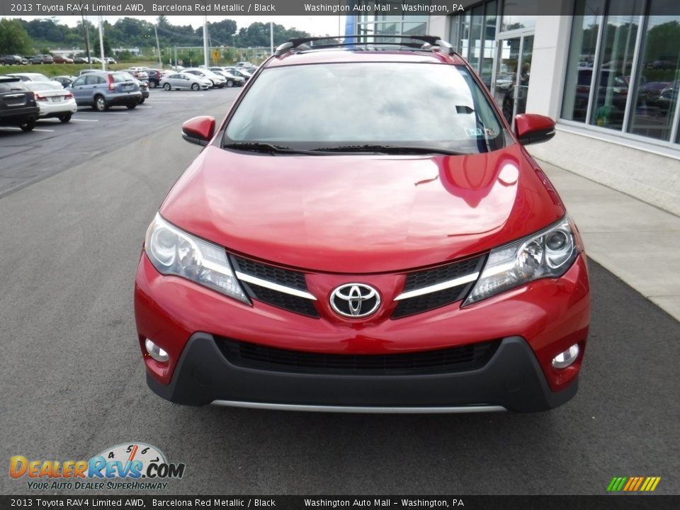 2013 Toyota RAV4 Limited AWD Barcelona Red Metallic / Black Photo #5