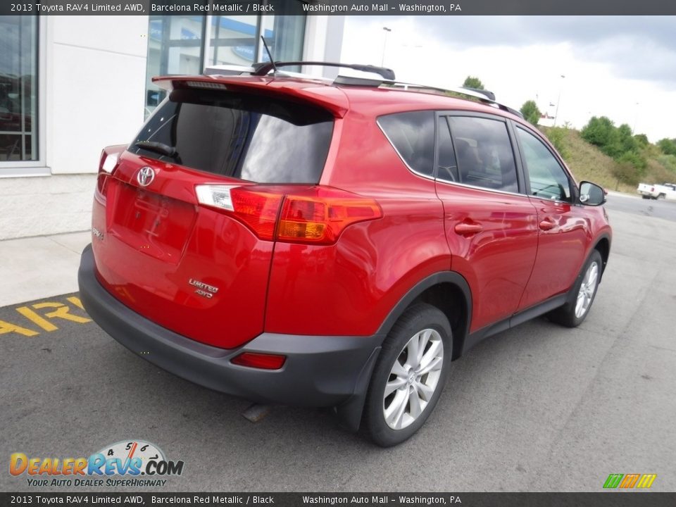 2013 Toyota RAV4 Limited AWD Barcelona Red Metallic / Black Photo #9