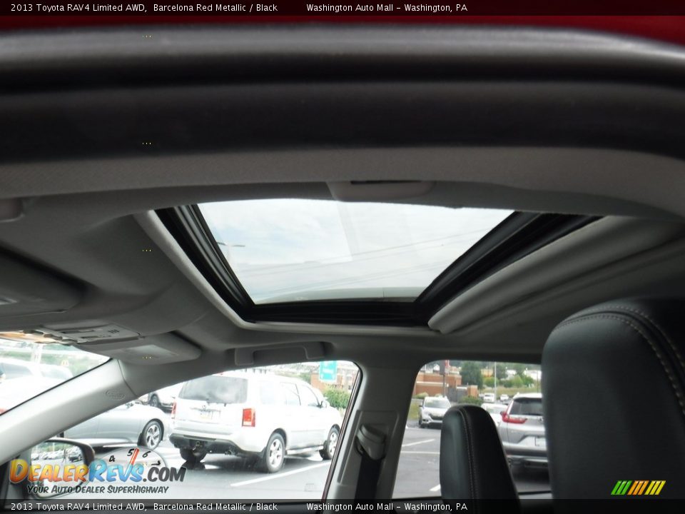 2013 Toyota RAV4 Limited AWD Barcelona Red Metallic / Black Photo #11