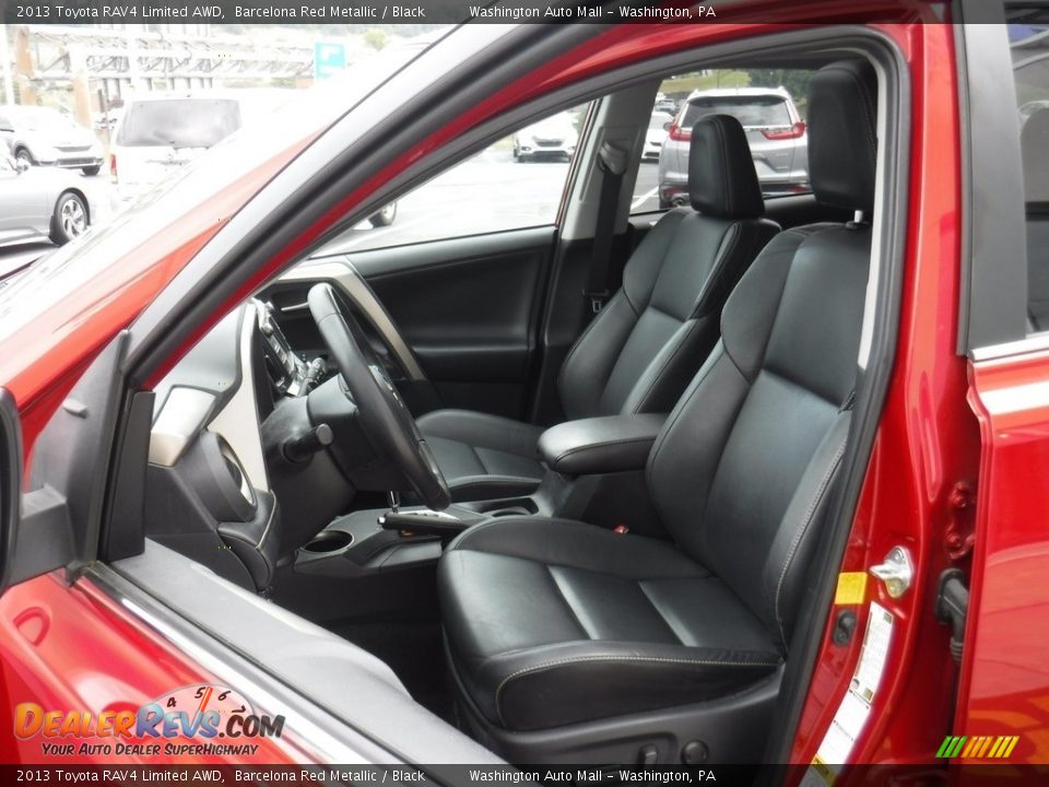 2013 Toyota RAV4 Limited AWD Barcelona Red Metallic / Black Photo #15
