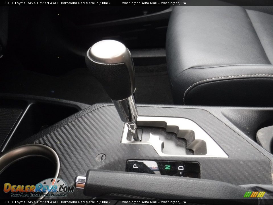 2013 Toyota RAV4 Limited AWD Barcelona Red Metallic / Black Photo #17