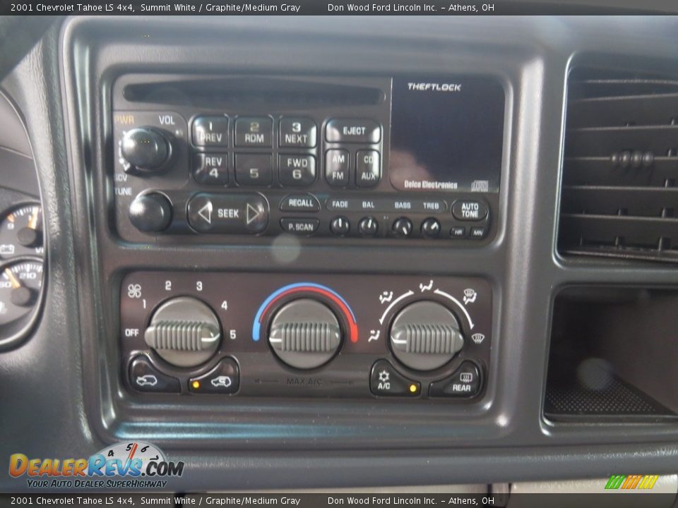2001 Chevrolet Tahoe LS 4x4 Summit White / Graphite/Medium Gray Photo #33