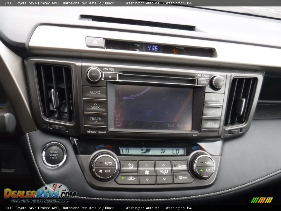 2013 Toyota RAV4 Limited AWD Barcelona Red Metallic / Black Photo #20