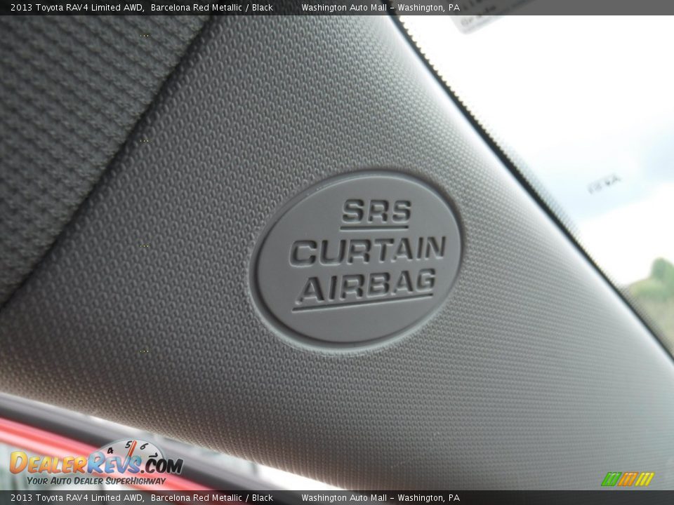 2013 Toyota RAV4 Limited AWD Barcelona Red Metallic / Black Photo #24