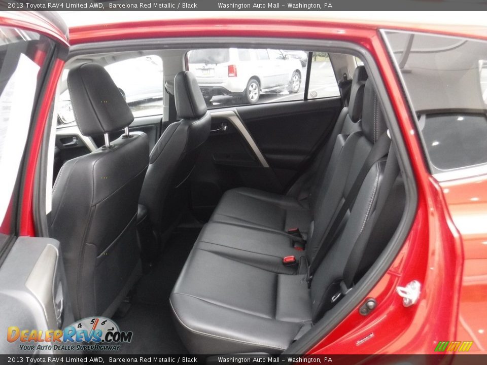 2013 Toyota RAV4 Limited AWD Barcelona Red Metallic / Black Photo #25