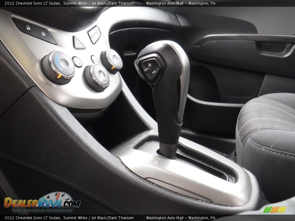 2012 Chevrolet Sonic LT Sedan Summit White / Jet Black/Dark Titanium Photo #14