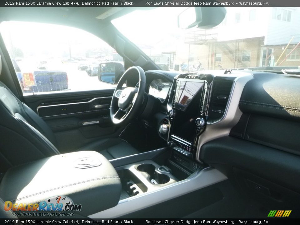 2019 Ram 1500 Laramie Crew Cab 4x4 Delmonico Red Pearl / Black Photo #9