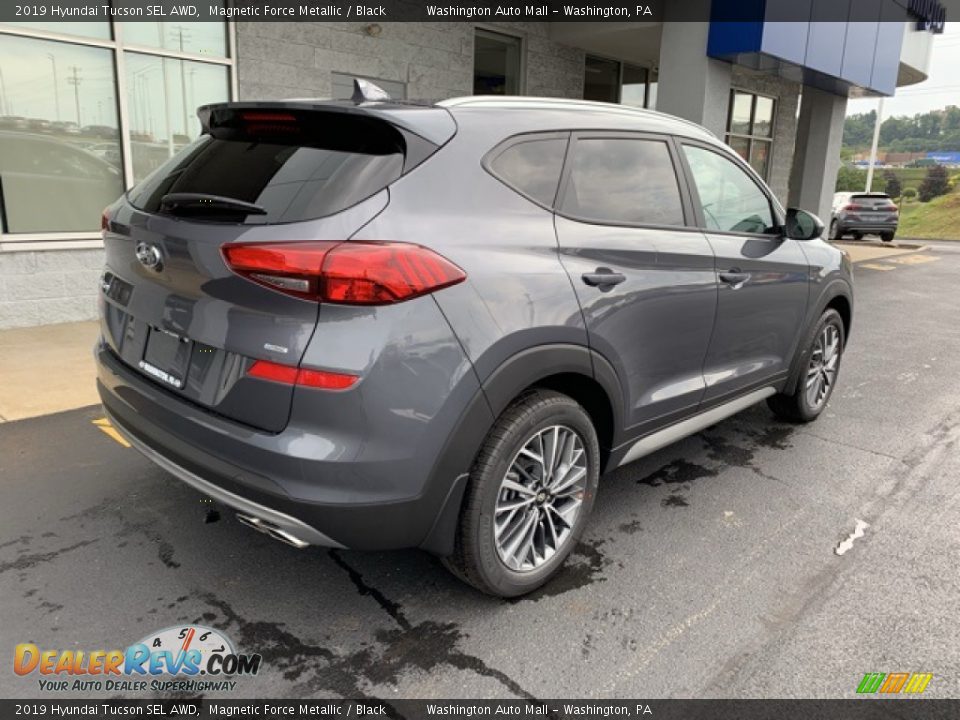 2019 Hyundai Tucson SEL AWD Magnetic Force Metallic / Black Photo #4