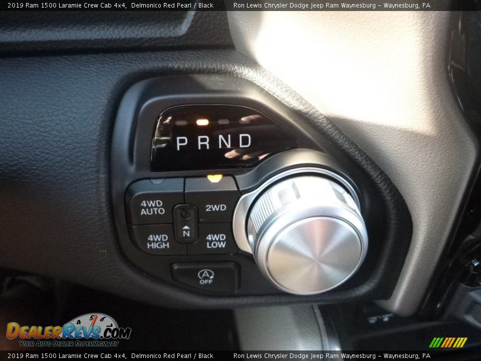 2019 Ram 1500 Laramie Crew Cab 4x4 Delmonico Red Pearl / Black Photo #16