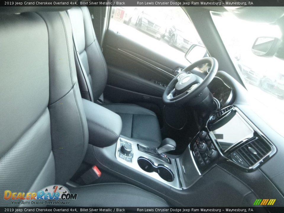 2019 Jeep Grand Cherokee Overland 4x4 Billet Silver Metallic / Black Photo #10