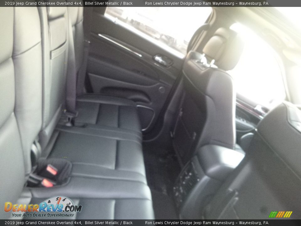 2019 Jeep Grand Cherokee Overland 4x4 Billet Silver Metallic / Black Photo #13