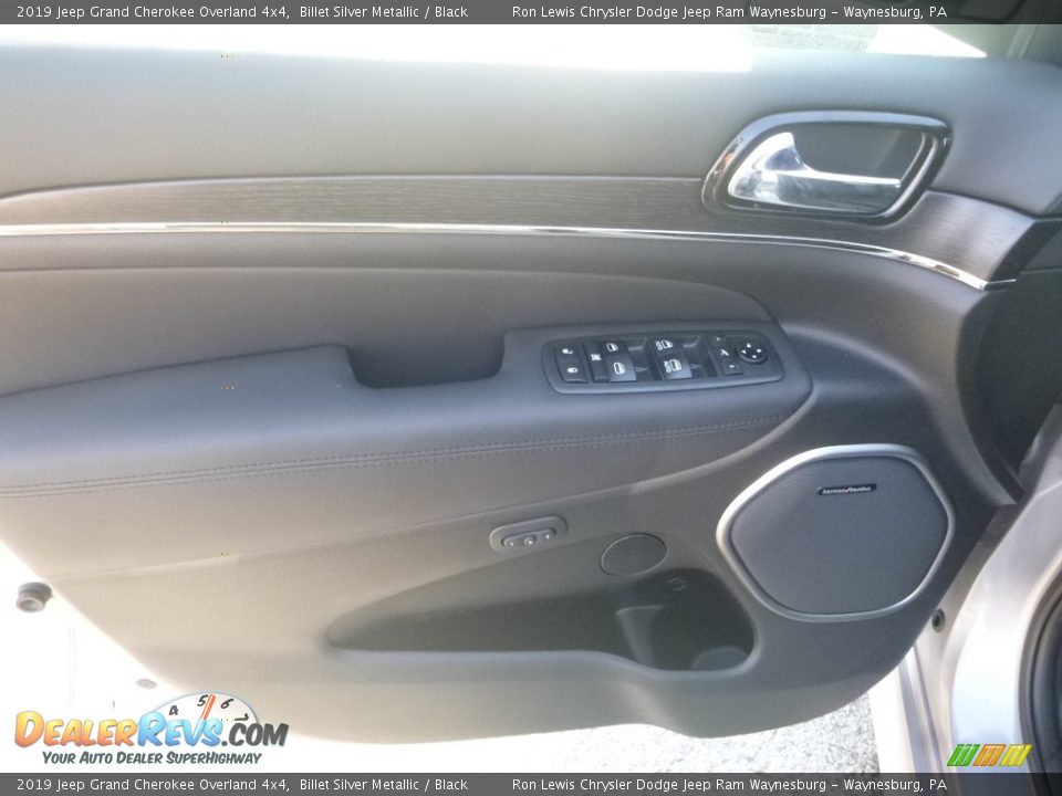 2019 Jeep Grand Cherokee Overland 4x4 Billet Silver Metallic / Black Photo #15