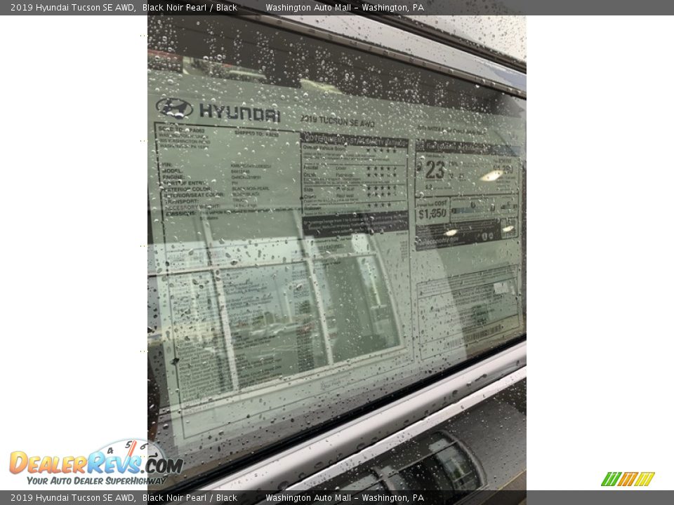 2019 Hyundai Tucson SE AWD Black Noir Pearl / Black Photo #16