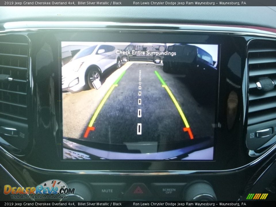 2019 Jeep Grand Cherokee Overland 4x4 Billet Silver Metallic / Black Photo #18