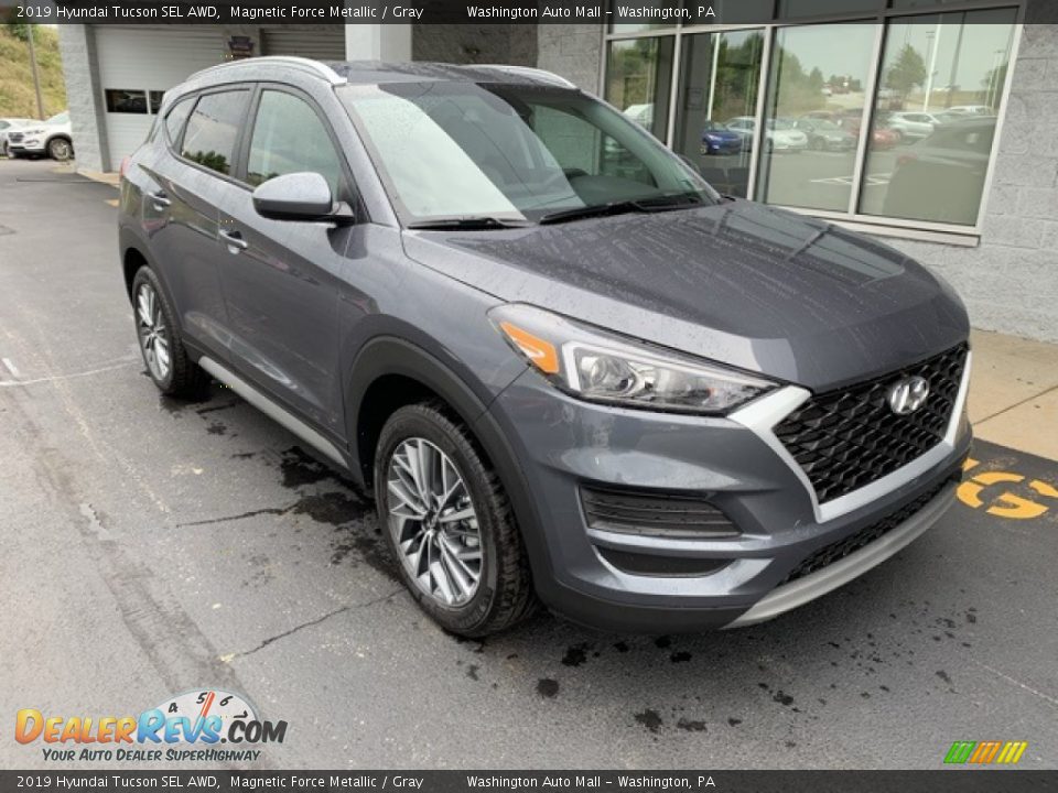 2019 Hyundai Tucson SEL AWD Magnetic Force Metallic / Gray Photo #2