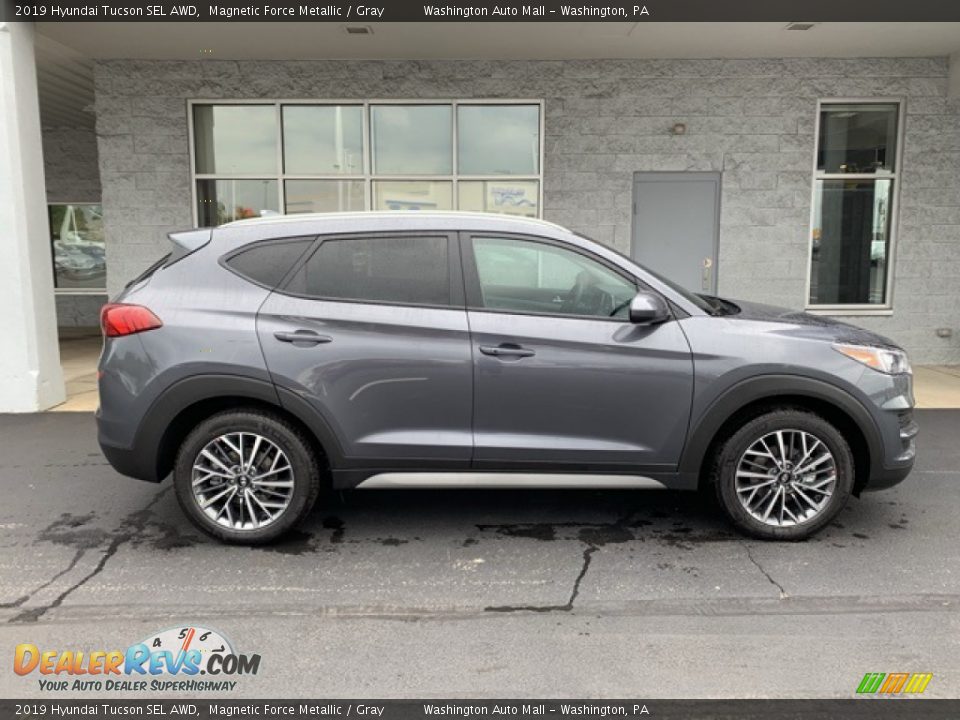 2019 Hyundai Tucson SEL AWD Magnetic Force Metallic / Gray Photo #3