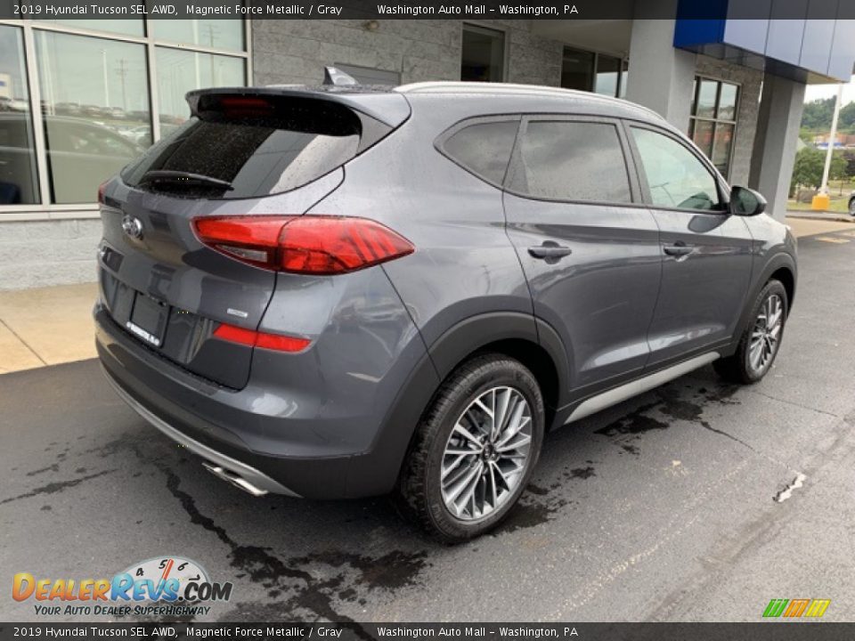 2019 Hyundai Tucson SEL AWD Magnetic Force Metallic / Gray Photo #4