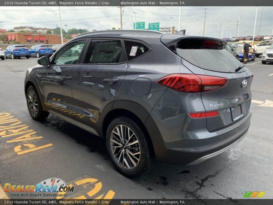 2019 Hyundai Tucson SEL AWD Magnetic Force Metallic / Gray Photo #6
