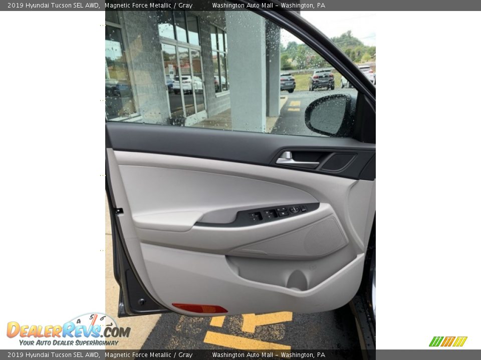 2019 Hyundai Tucson SEL AWD Magnetic Force Metallic / Gray Photo #11