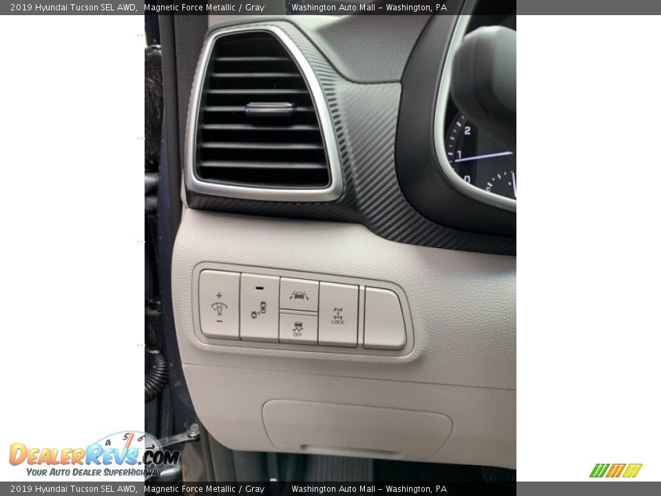 2019 Hyundai Tucson SEL AWD Magnetic Force Metallic / Gray Photo #13
