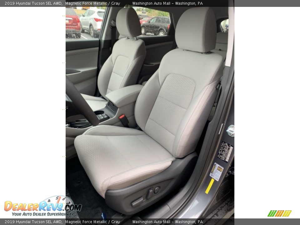 2019 Hyundai Tucson SEL AWD Magnetic Force Metallic / Gray Photo #15