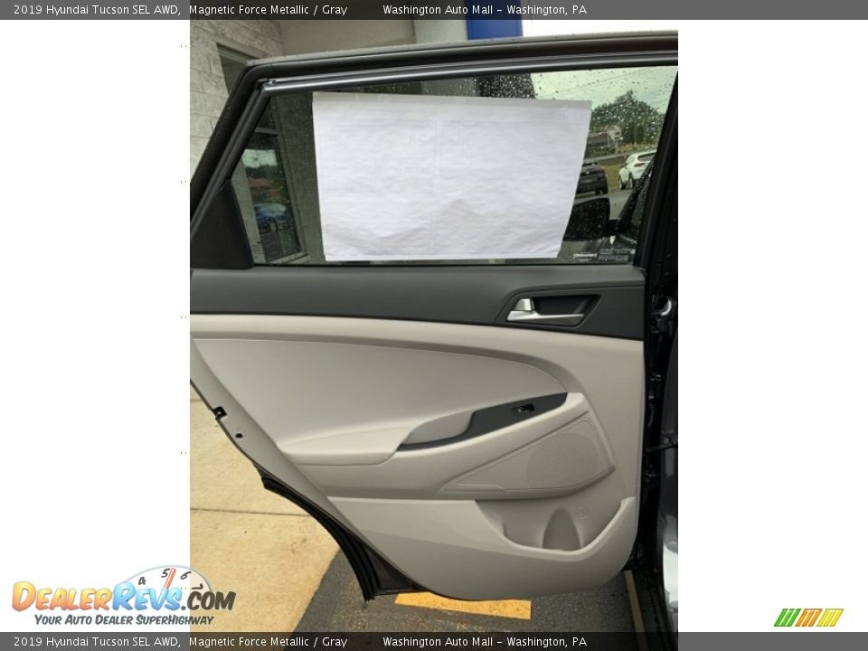 2019 Hyundai Tucson SEL AWD Magnetic Force Metallic / Gray Photo #17