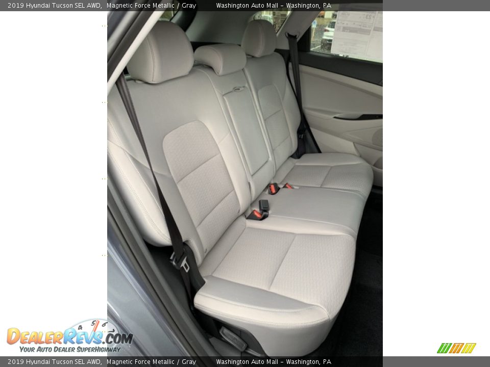 2019 Hyundai Tucson SEL AWD Magnetic Force Metallic / Gray Photo #25