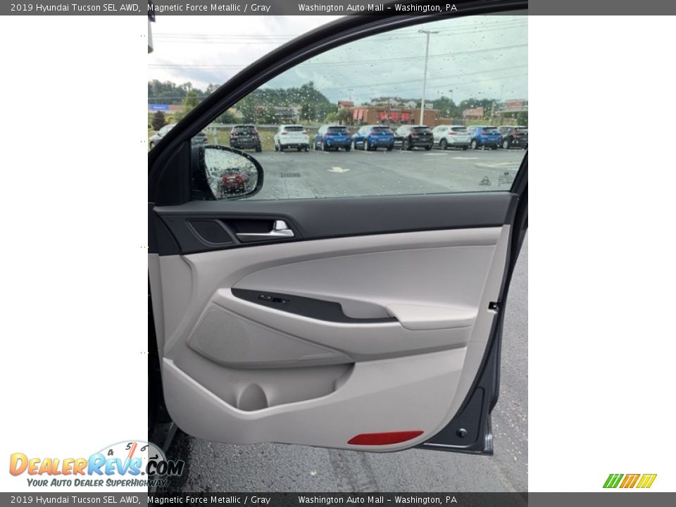 2019 Hyundai Tucson SEL AWD Magnetic Force Metallic / Gray Photo #27