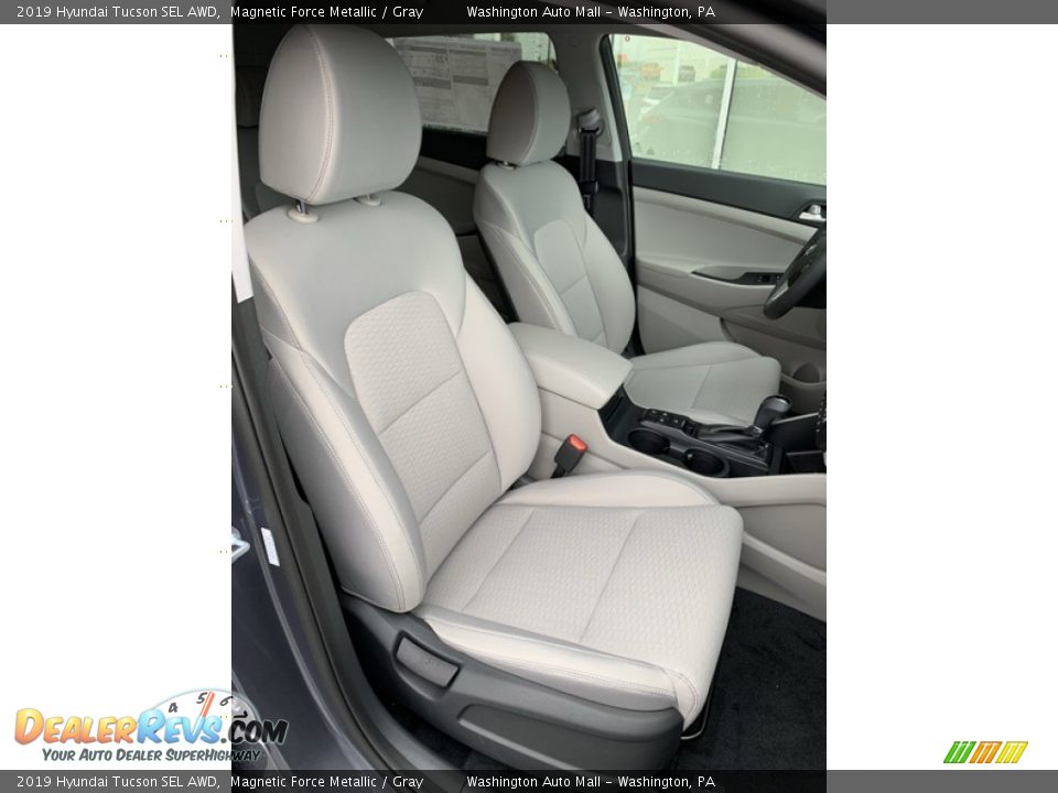 2019 Hyundai Tucson SEL AWD Magnetic Force Metallic / Gray Photo #28