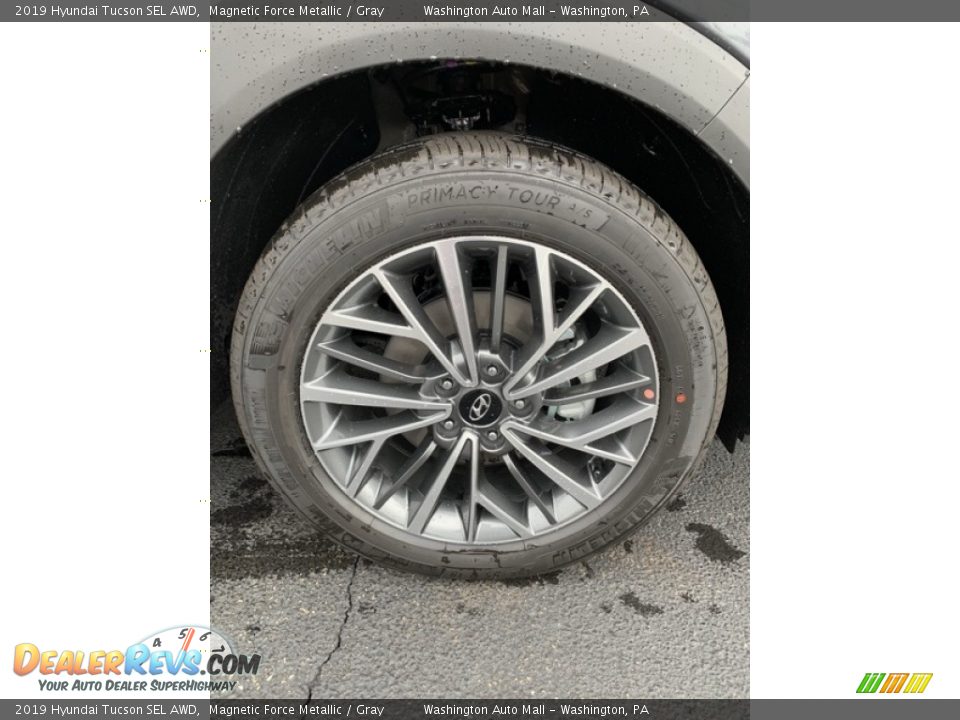 2019 Hyundai Tucson SEL AWD Magnetic Force Metallic / Gray Photo #30