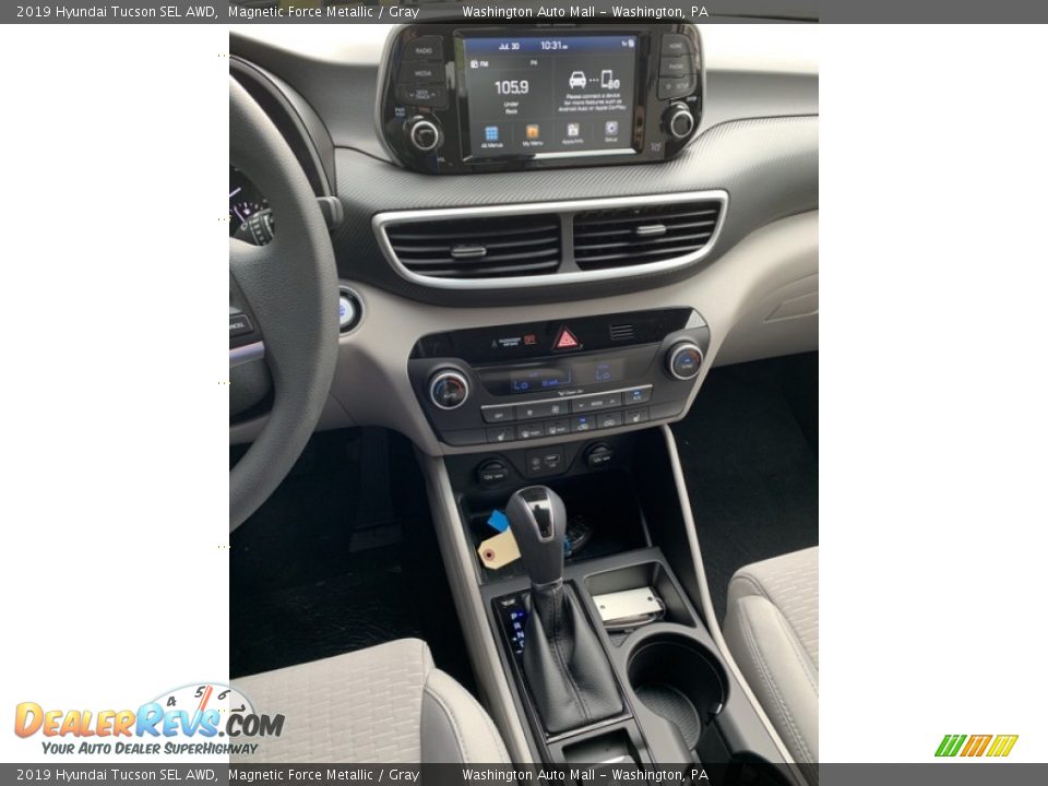 2019 Hyundai Tucson SEL AWD Magnetic Force Metallic / Gray Photo #32