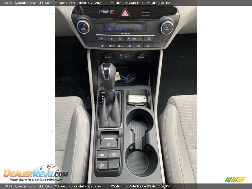 2019 Hyundai Tucson SEL AWD Magnetic Force Metallic / Gray Photo #34