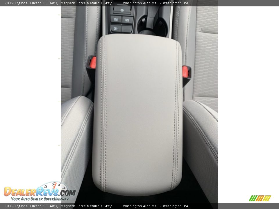 2019 Hyundai Tucson SEL AWD Magnetic Force Metallic / Gray Photo #35