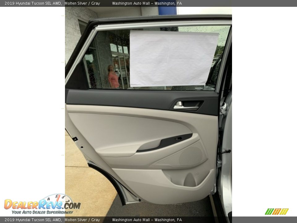 2019 Hyundai Tucson SEL AWD Molten Silver / Gray Photo #17
