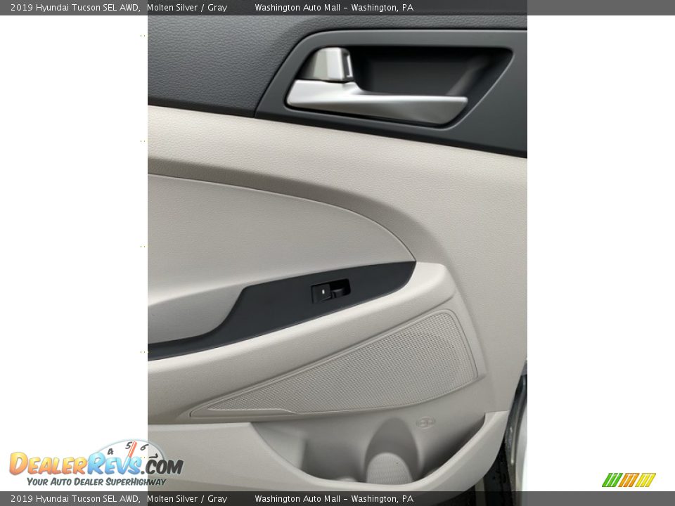 2019 Hyundai Tucson SEL AWD Molten Silver / Gray Photo #18