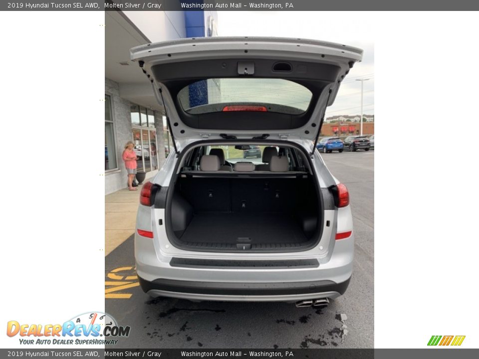 2019 Hyundai Tucson SEL AWD Molten Silver / Gray Photo #21