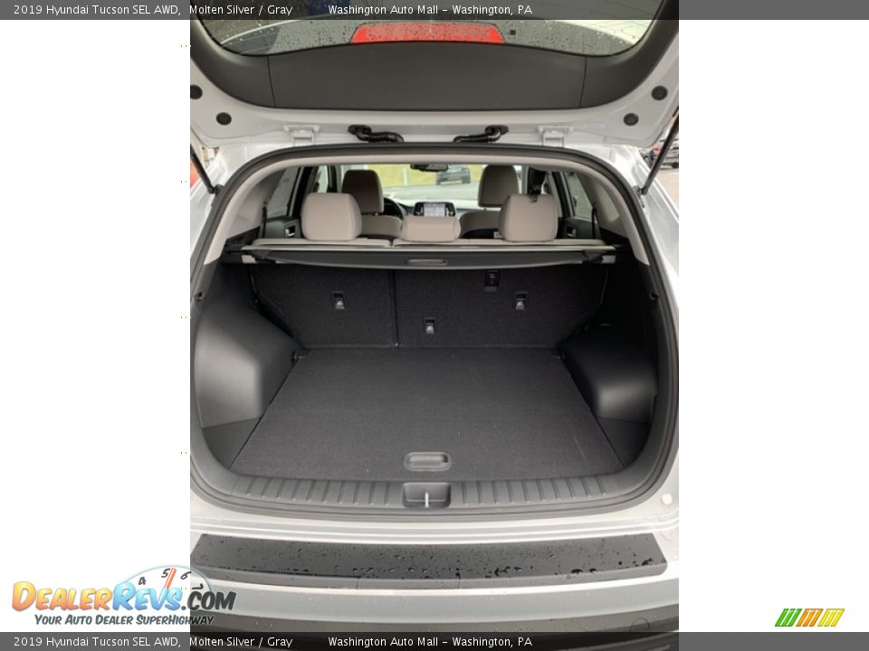 2019 Hyundai Tucson SEL AWD Molten Silver / Gray Photo #22